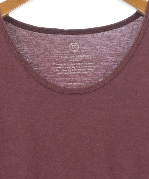 FACTOTUM（ファクトタム）Tシャツ・カットソー 赤 サイズ:46(M位) メンズ/2200638699364
