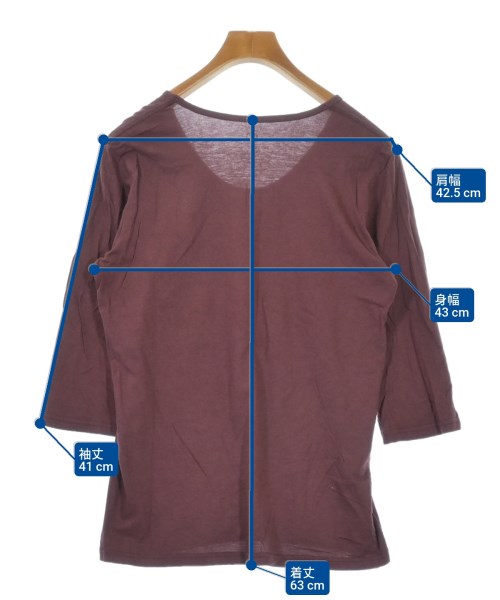 FACTOTUM（ファクトタム）Tシャツ・カットソー 赤 サイズ:46(M位) メンズ/2200638699364