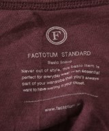 FACTOTUM（ファクトタム）Tシャツ・カットソー 赤 サイズ:46(M位) メンズ/2200638699364