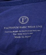 FACTOTUM（ファクトタム）Tシャツ・カットソー 青 サイズ:44(S位) メンズ/2200638699371
