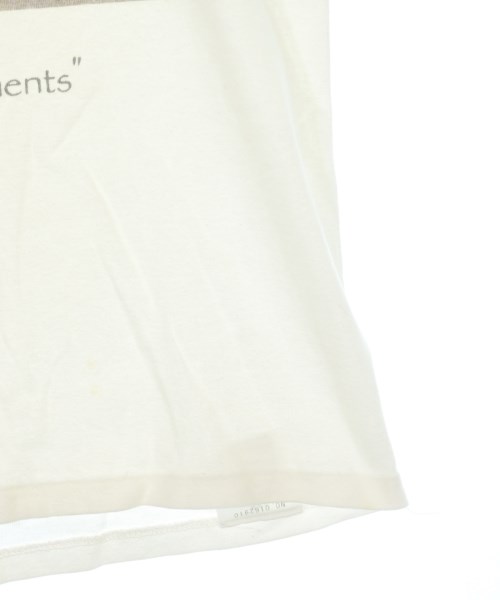 FACTOTUM（ファクトタム）Tシャツ・カットソー 白 サイズ:46(M位) メンズ/2200638699425