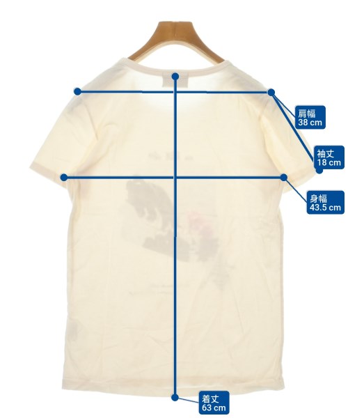 FACTOTUM（ファクトタム）Tシャツ・カットソー 白 サイズ:44(S位) メンズ/2200638699432