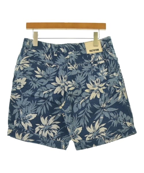 FACTOTUM（ファクトタム）ショートパンツ 青 サイズ:29(S位) メンズ/2200638699449