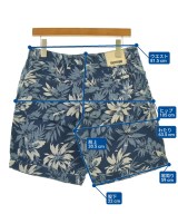 FACTOTUM（ファクトタム）ショートパンツ 青 サイズ:29(S位) メンズ/2200638699449