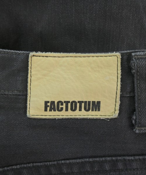 FACTOTUM（ファクトタム）デニムパンツ 黒 サイズ:29(S位) メンズ/2200638699463