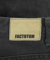 FACTOTUM（ファクトタム）デニムパンツ 黒 サイズ:29(S位) メンズ/2200638699463
