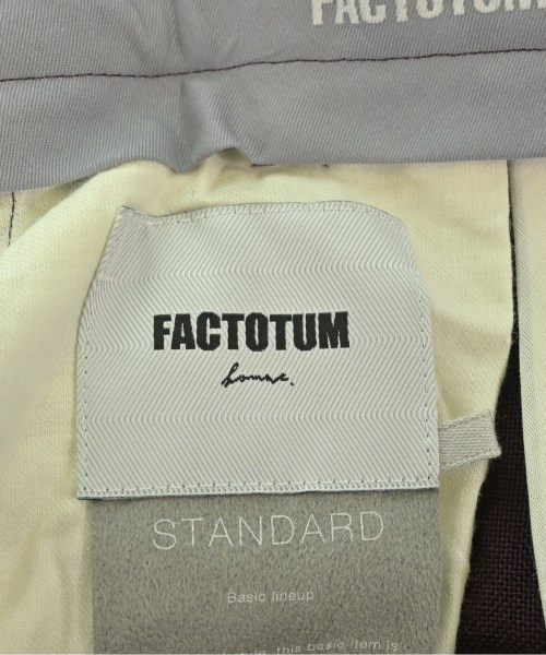 FACTOTUM（ファクトタム）スラックス 赤 サイズ:46(M位) メンズ/2200638699487