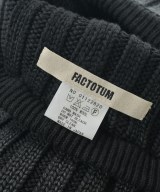 FACTOTUM（ファクトタム）マフラー 黒 サイズ:- メンズ/2200638699562