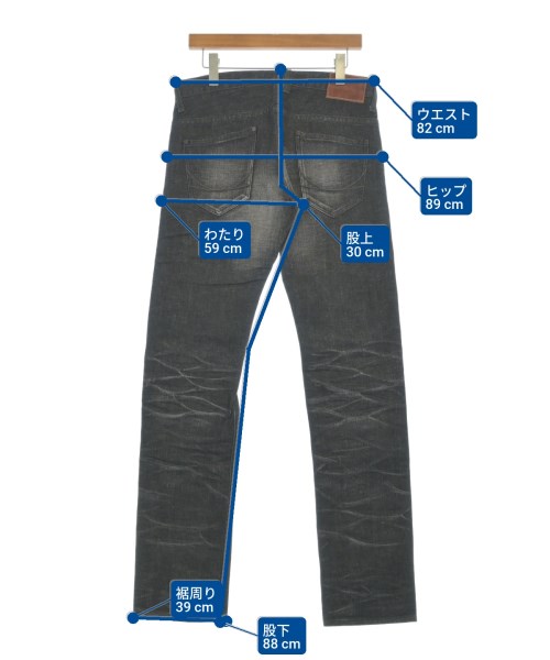 FACTOTUM（ファクトタム）デニムパンツ 黒 サイズ:31(M位) メンズ/2200643441064