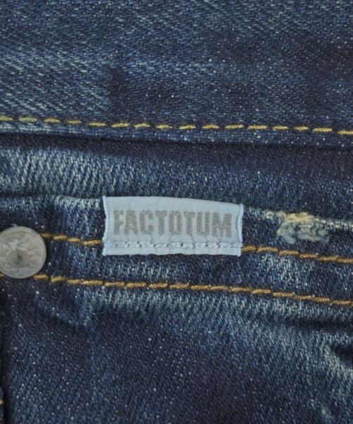 FACTOTUM（ファクトタム）デニムパンツ 紺 サイズ:31(M位) メンズ/2200643441118