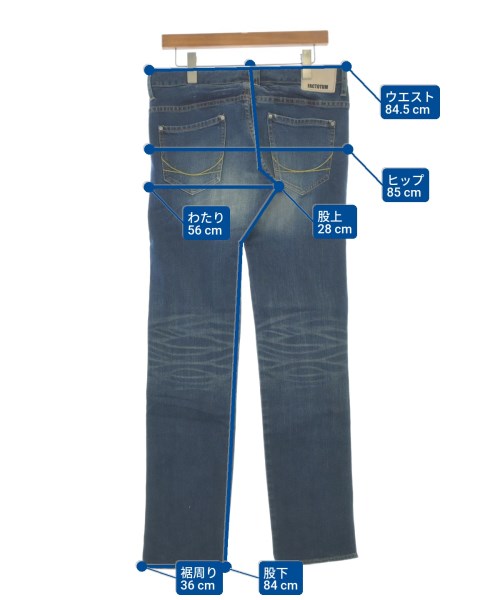 FACTOTUM（ファクトタム）デニムパンツ 紺 サイズ:31(M位) メンズ/2200643441118