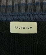 FACTOTUM（ファクトタム）ニット・セーター 黒 サイズ:44(S位) メンズ/2200706756012