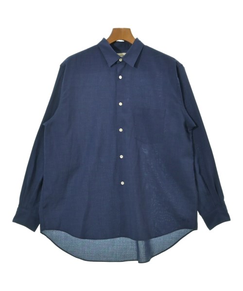 FACTOTUM(ファクトタム)カジュアルシャツ 紺 サイズ:46(M位)/2200660622033