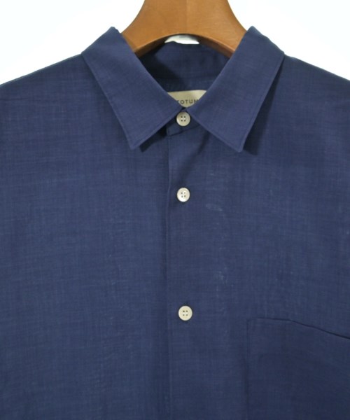 FACTOTUM（ファクトタム）カジュアルシャツ 紺 サイズ:46(M位) メンズ/2200660622033