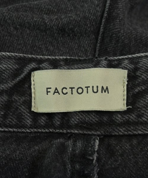 FACTOTUM（ファクトタム）デニムパンツ 黒 サイズ:31(M位) メンズ/2200660606057