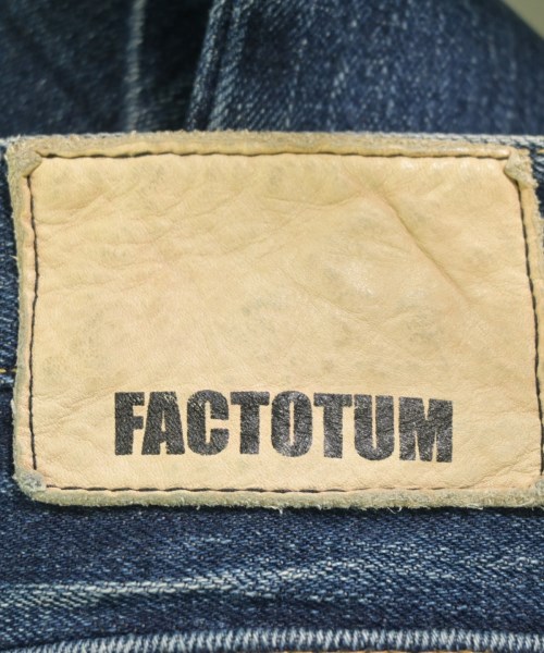 FACTOTUM（ファクトタム）デニムパンツ 青 サイズ:28(S位) メンズ/2200723330127