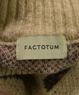 FACTOTUM（ファクトタム）ニット・セーター ベージュ サイズ:46(M位) メンズ/2200736484091