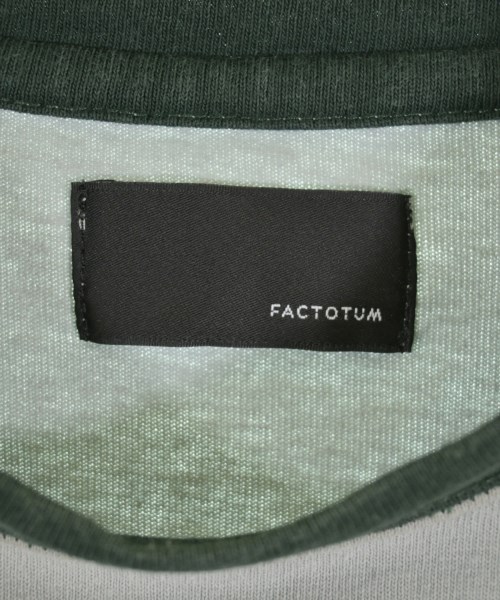 FACTOTUM（ファクトタム）Tシャツ・カットソー 青 サイズ:46(M位) メンズ/2200725862046