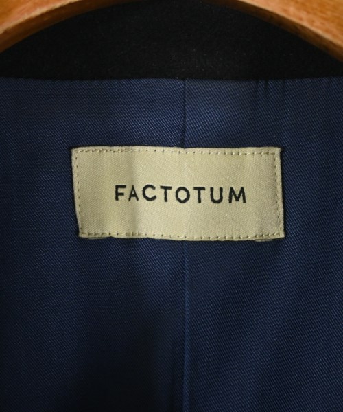 FACTOTUM（ファクトタム）ピーコート 黒 サイズ:46(M位) メンズ/2200680656063