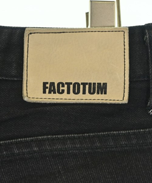 FACTOTUM（ファクトタム）デニムパンツ 黒 サイズ:29(S位) メンズ/2200690953060