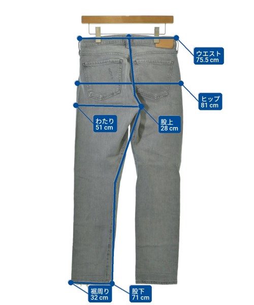 Citizens of humanity（シチズンズオブヒューマニティー）デニムパンツ グレー サイズ:27(M位) レディース/2200674670044