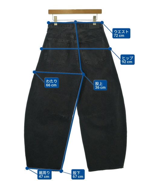 Citizens of humanity（シチズンズオブヒューマニティー）デニムパンツ 黒 サイズ:26(M位) レディース/2200669772029