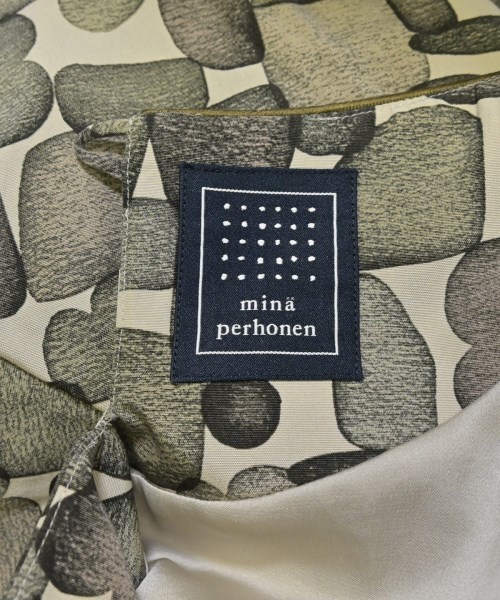 mina perhonen（ミナペルホネン）ワンピース グレー サイズ:36(S位) レディース/2200634704055