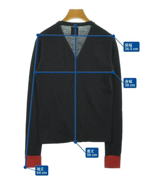 mina perhonen（ミナペルホネン）カーディガン 黒 サイズ:F レディース/2200635983077