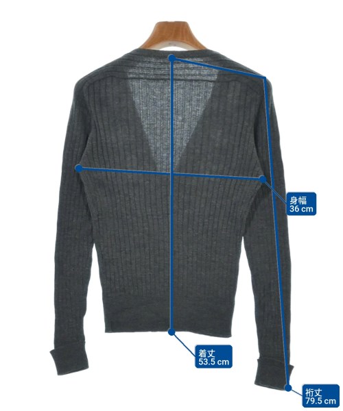 mina perhonen（ミナペルホネン）カーディガン グレー サイズ:36(S位) レディース/2200635983084