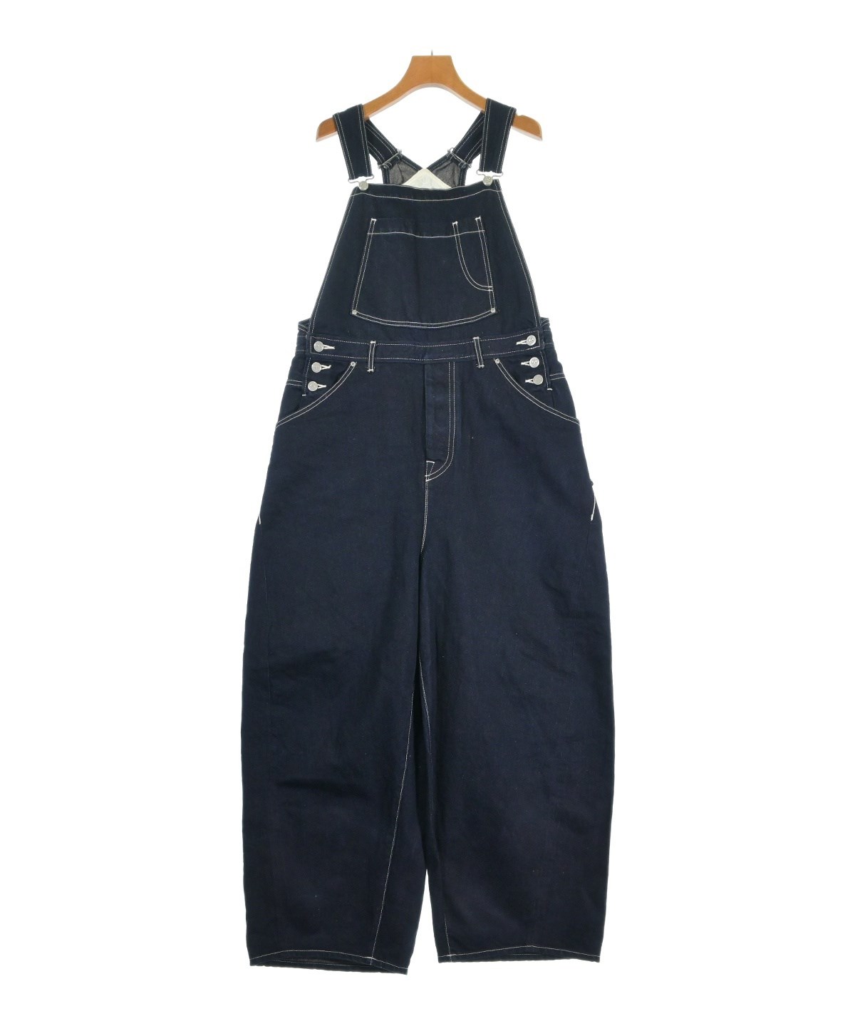 mina perhonen サロペット 濃紺 mina perhonen（ミナペルホネン）オールインワン/サロペット 紺 サイズ