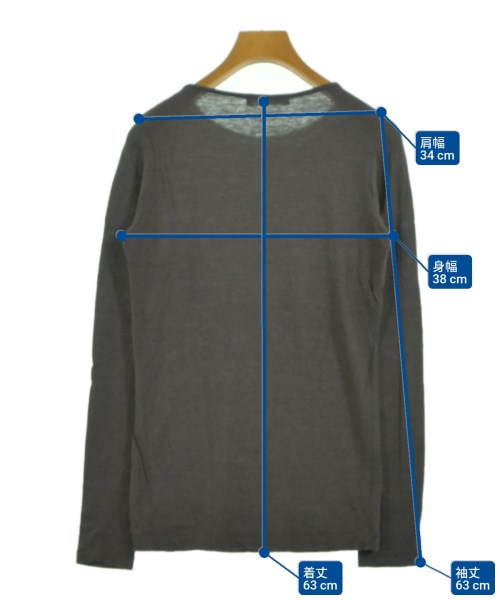 mina perhonen（ミナペルホネン）Tシャツ・カットソー グレー サイズ:38(M位) レディース/2200588336371