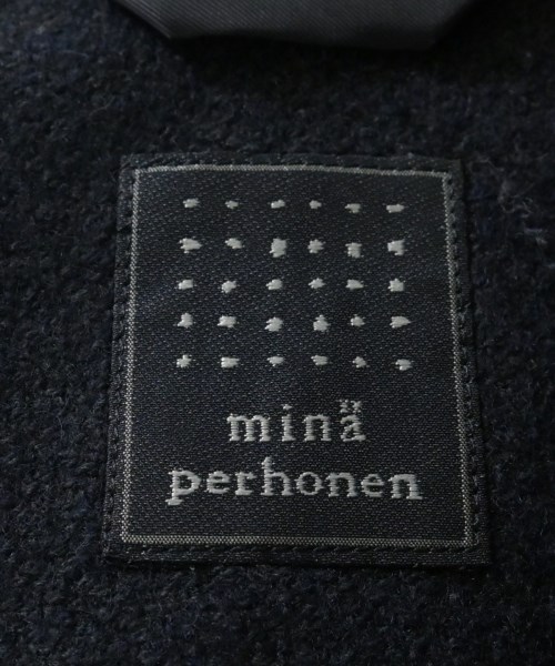 mina perhonen（ミナペルホネン）ダッフルコート 紺 サイズ:38(M位) レディース/2200610347283