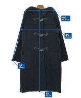 mina perhonen（ミナペルホネン）ダッフルコート 紺 サイズ:38(M位) レディース/2200610347283