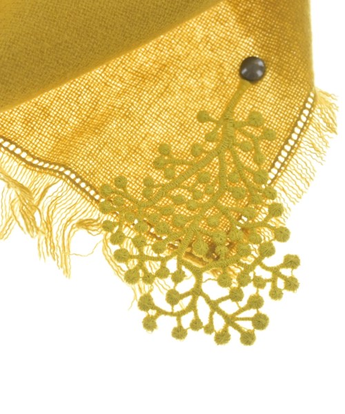 mina perhonen（ミナペルホネン）マフラー 黄 サイズ:- レディース/2200610347399