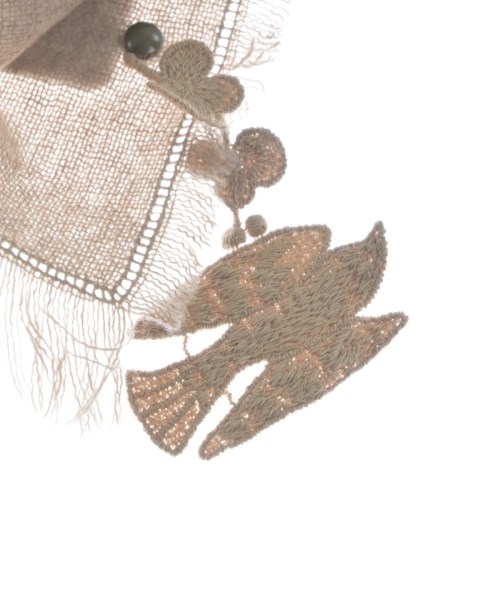 mina perhonen（ミナペルホネン）マフラー 茶 サイズ:- レディース/2200610347405