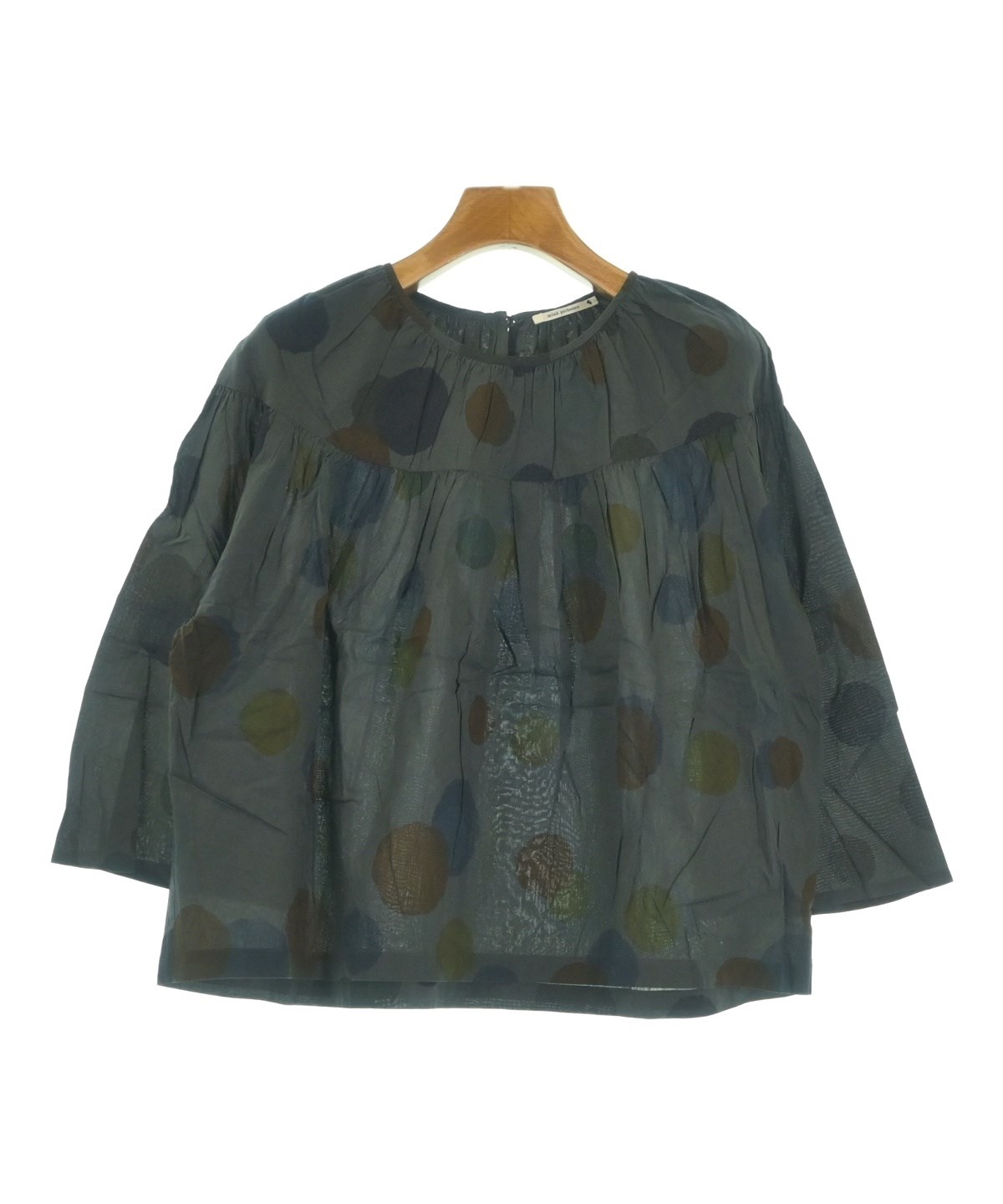 mina perhonen（ミナペルホネン）ブラウス グレー サイズ:38(M位