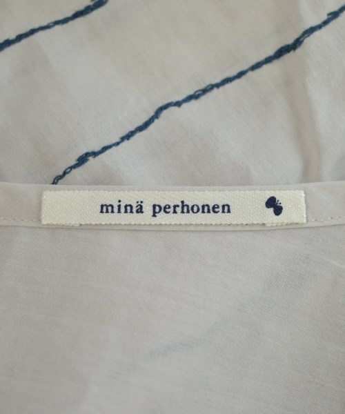mina perhonen（ミナペルホネン）ブラウス ベージュ サイズ:38(M位) レディース/2200610347603