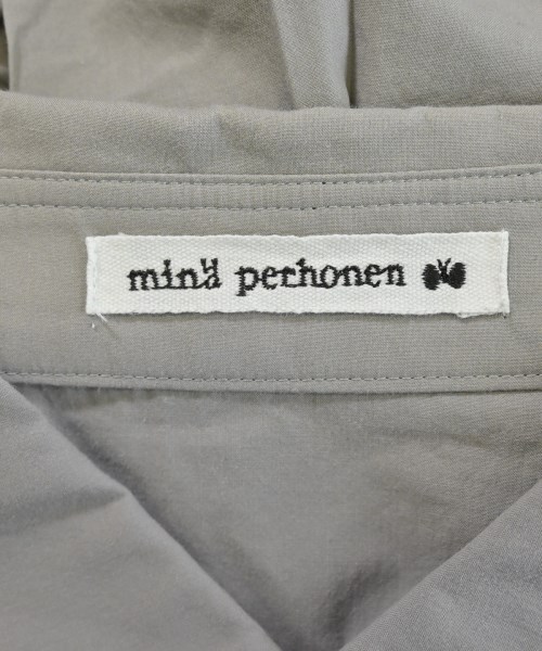 mina perhonen（ミナペルホネン）ブラウス グレー サイズ:38(M位) レディース/2200610347658