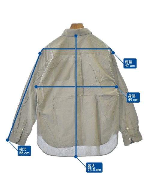 mina perhonen（ミナペルホネン）ブラウス グレー サイズ:38(M位) レディース/2200610347658