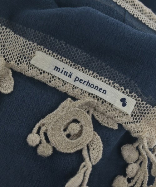 mina perhonen（ミナペルホネン）ストール 紺 サイズ:- レディース/2200612537828
