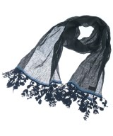 mina perhonen（ミナペルホネン）ストール 黒 サイズ:- レディース/2200612537842