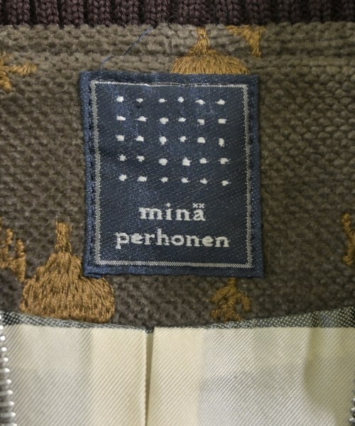 mina perhonen（ミナペルホネン）ブルゾン グレー サイズ:36(S位) レディース/2200619753030