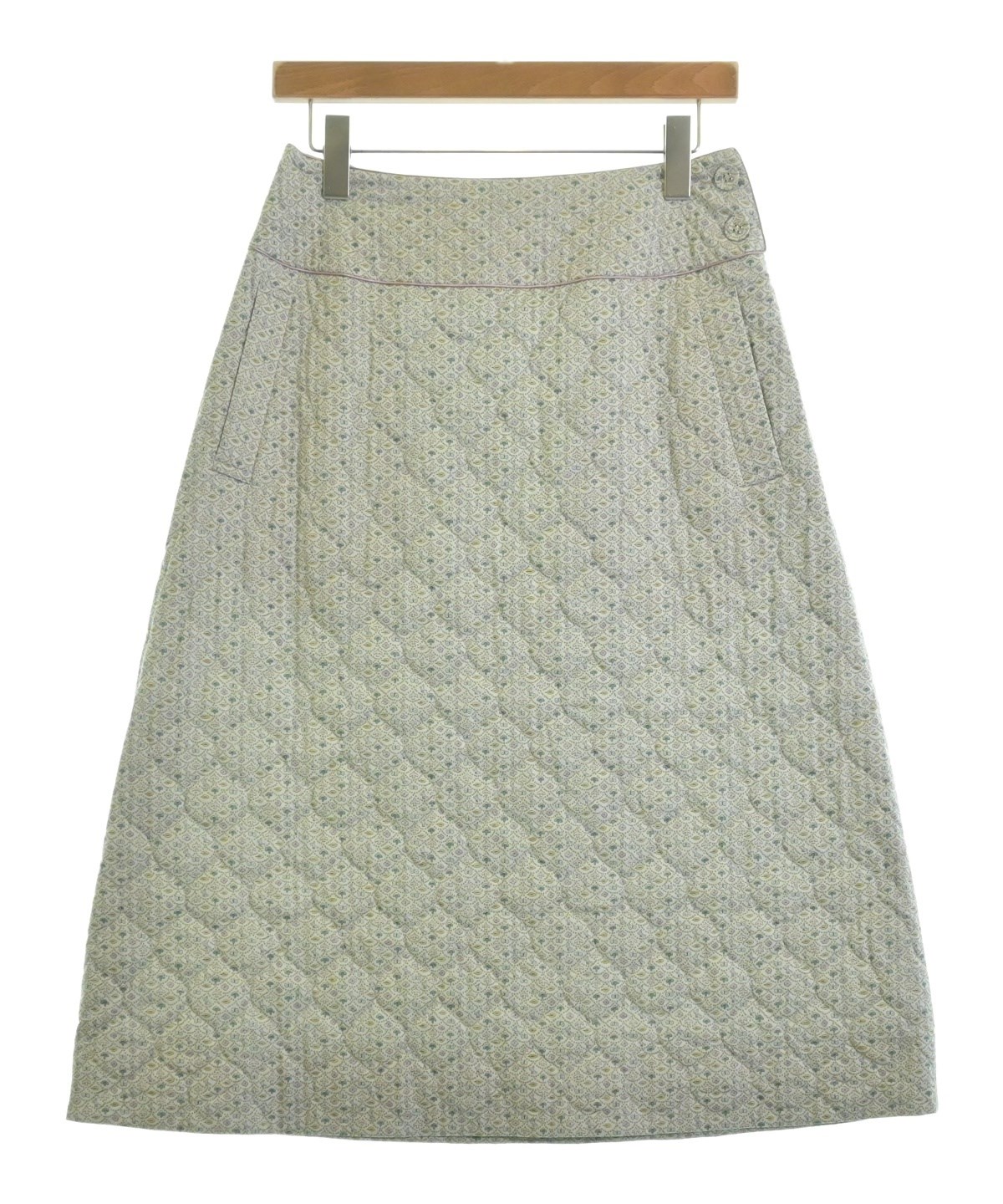 mina perhonen（ミナペルホネン）ロング・マキシ丈スカート グレー