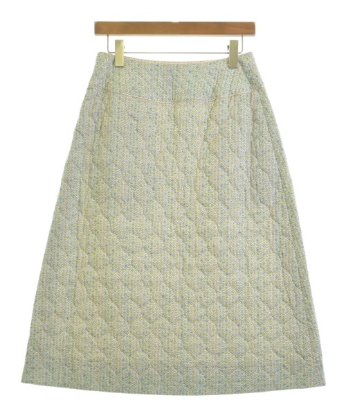 mina perhonen（ミナペルホネン）ロング・マキシ丈スカート 白 サイズ:38(M位) レディース/2200640117023