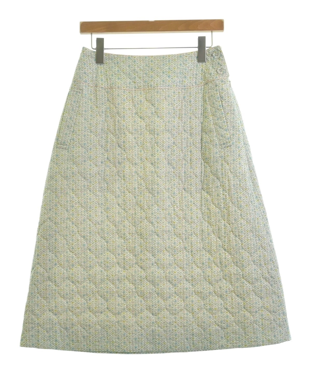 mina perhonen（ミナペルホネン）ロング・マキシ丈スカート 白 サイズ