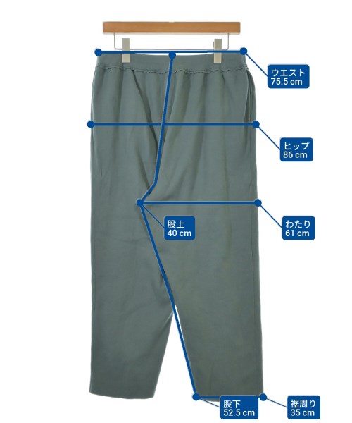 mina perhonen（ミナペルホネン）スウェットパンツ 青 サイズ:F レディース/2200627501210