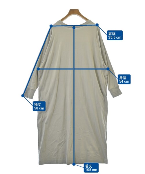 mina perhonen（ミナペルホネン）ワンピース グレー サイズ:38(M位) レディース/2200627501289