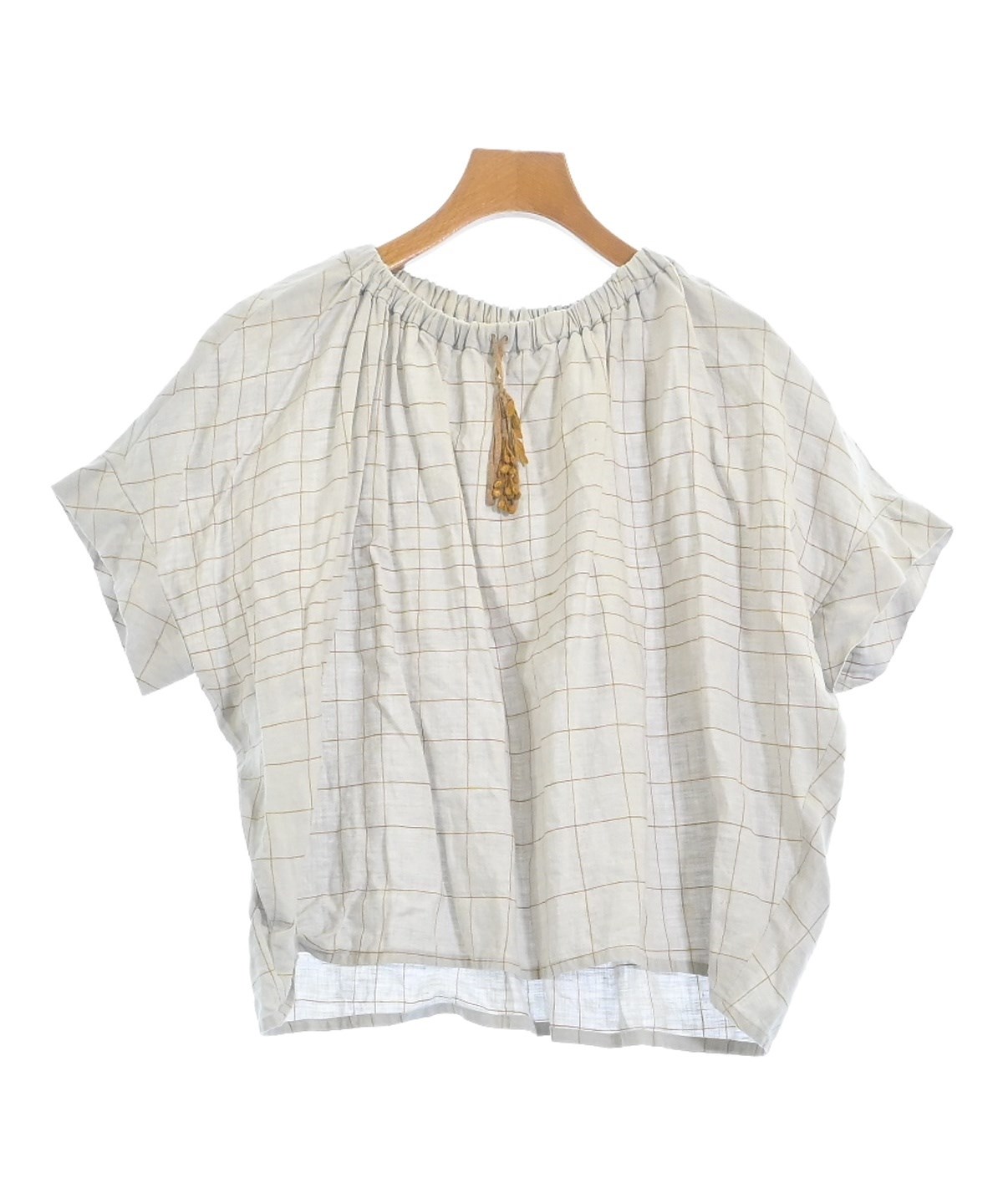 mina perhonen（ミナペルホネン）ブラウス グレー サイズ:36(S位