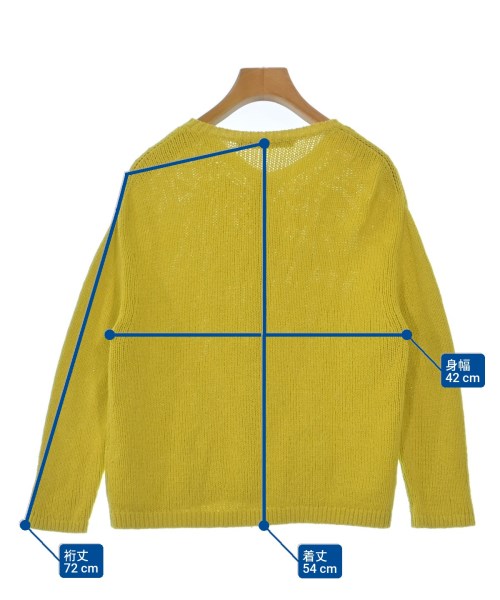 mina perhonen（ミナペルホネン）カーディガン 黄 サイズ:36(S位) レディース/2200627501432