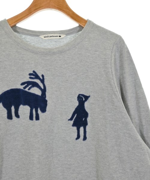 mina perhonen（ミナペルホネン）Tシャツ・カットソー グレー サイズ:36(S位) レディース/2200627501593